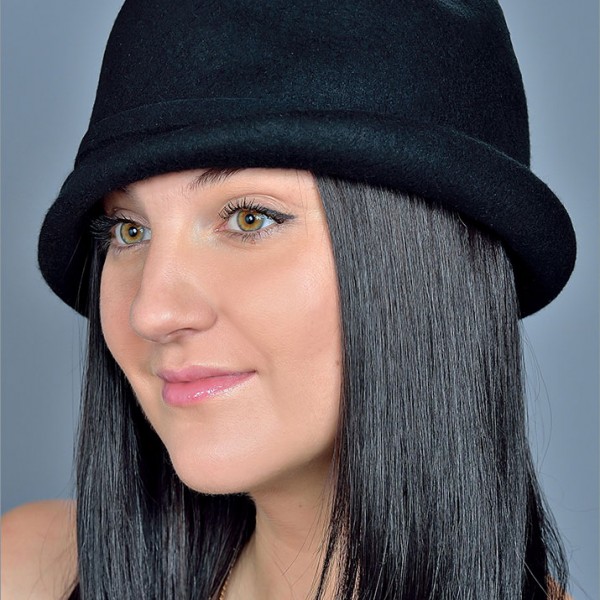 Женская фетровая шляпа арт. 15831