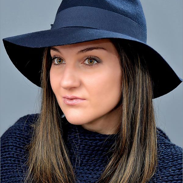 Женская фетровая шляпа арт. 15980