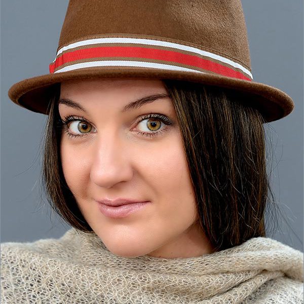 Женская фетровая шляпа 173-13